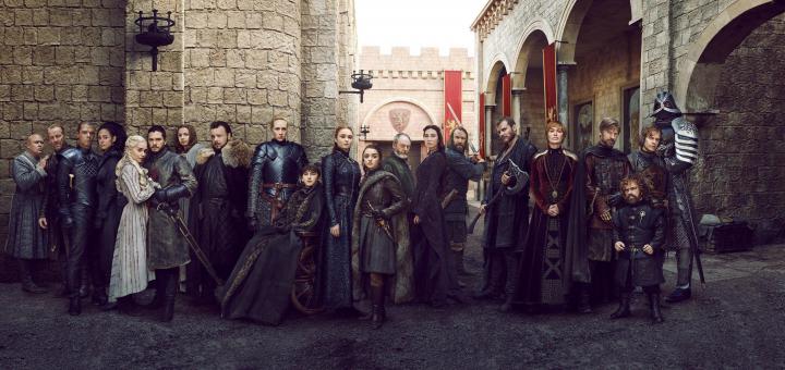 Game of Thrones 2019 Full Cast Wallpaper, HD TV Series 4K Wallpapers 