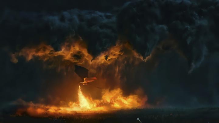 1920x1080 Game Of Thrones Dragon Fire 1080P Laptop Full HD Wallpaper 