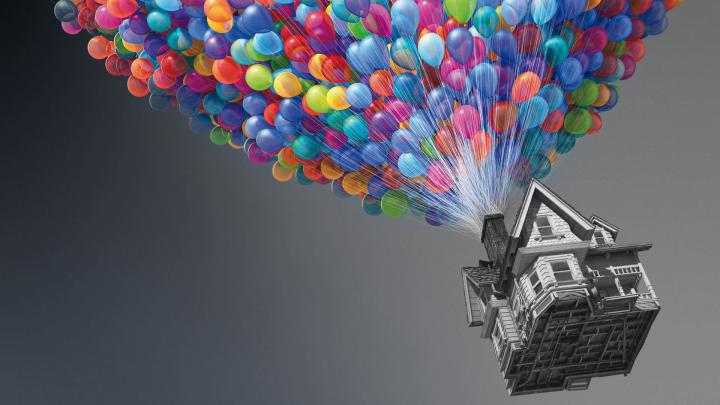 Up - Wallpaper (1920x1080) | Leather diy, Balloon diy, Cartoon wallpaper