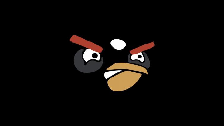 Wallpaper : illustration, logo, cartoon, Angry Birds, 1920x1080 px 