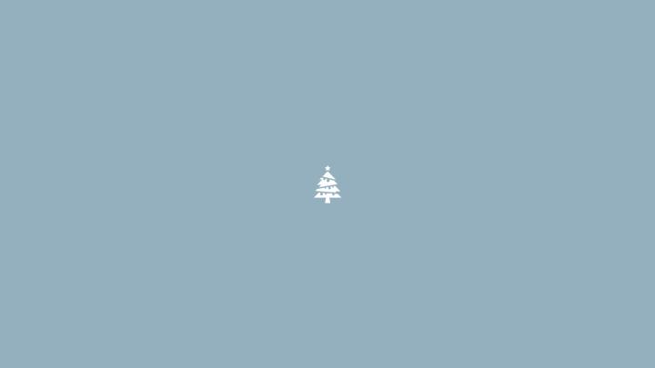 Minimalist Christmas tree wallpaper [1920x1080] : wallpapers