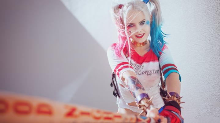 Harley Quinn Cosplay Wallpaper for Desktop 1920x1080 Full HD