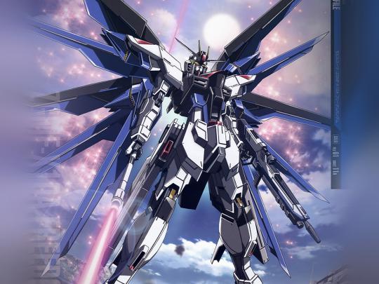 wallpaper for desktop, laptop | ar85-freedom-gundam-art-illustration-anime
