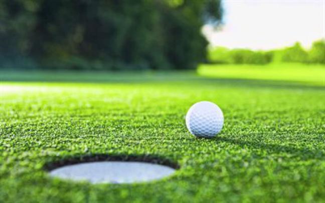 Download wallpapers golf, golf course, green grass, golf ball, golf 