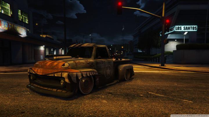 Gta V Car Cinematic 4k Hd Desktop Wallpaper For 4k - Gta V Car 