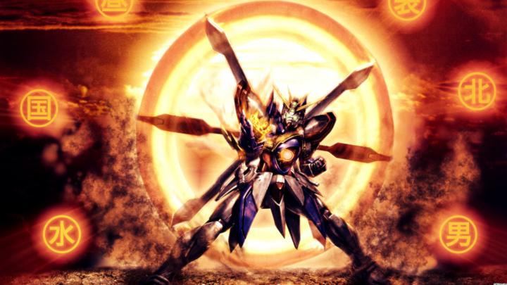 Burning Gundam Wallpaper \u00b7\u2460 