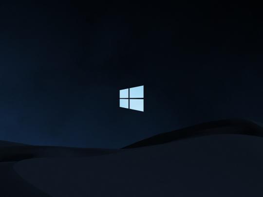 1024x768 Windows 10 Clean Dark 1024x768 Resolution Background, HD 