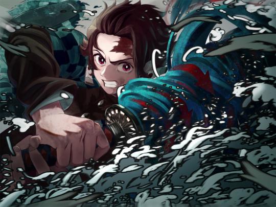 1024x768 Tanjirou Kamado From Demon Slayer 1024x768 Resolution 