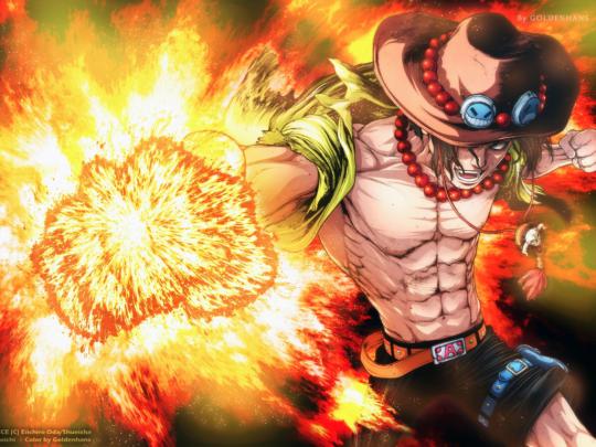 1024x768 Portgas Ace One Piece Cool Art 1024x768 Resolution Wallpaper 