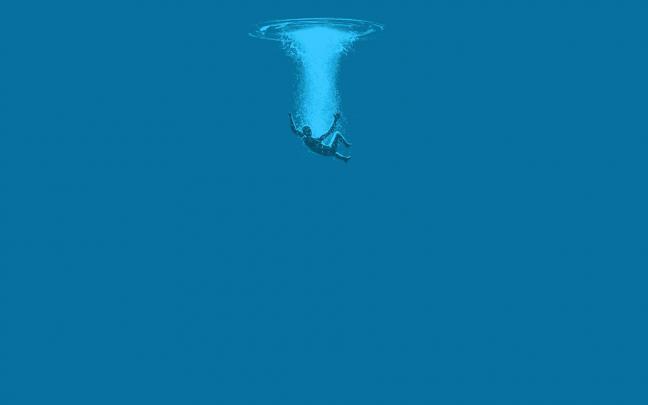 water, Blue, Minimalism Wallpapers HD \/ Desktop and Mobile Backgrounds
