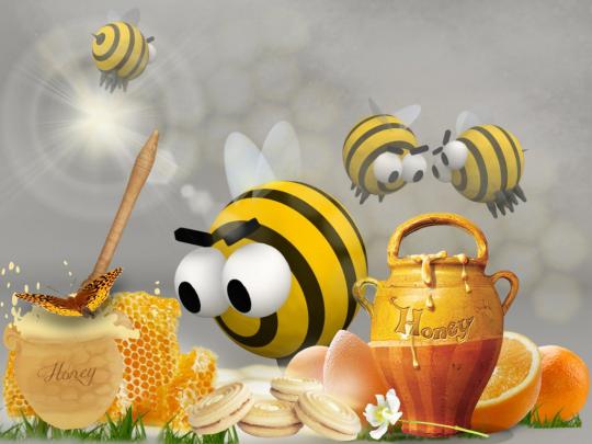 [44+] Honey Bee Desktop Wallpaper 