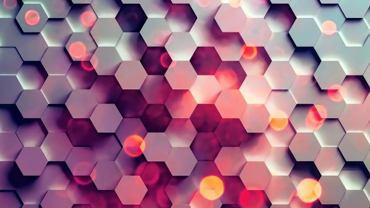 wallpaper for desktop, laptop | vy42-honey-hexagon-digital-abstract 