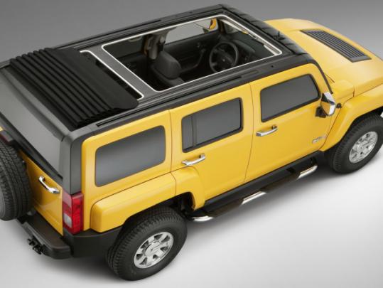 Wallpaper Yellow Hummer H3 - Photo Wallpaper desktop