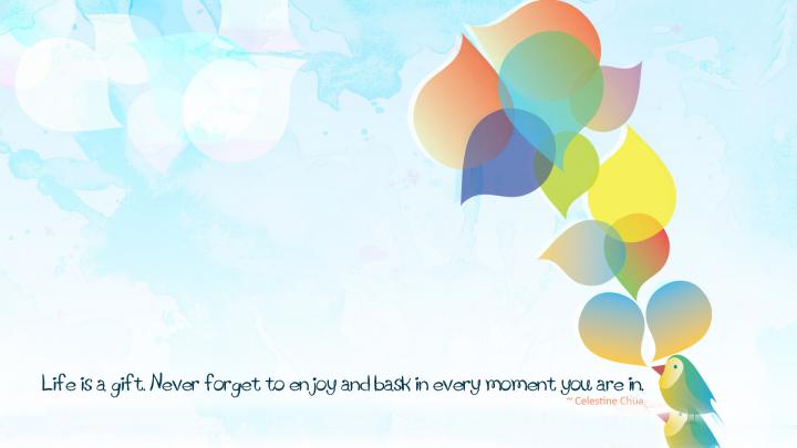 motivational wallpaper enjoy - HD Desktop Wallpapers