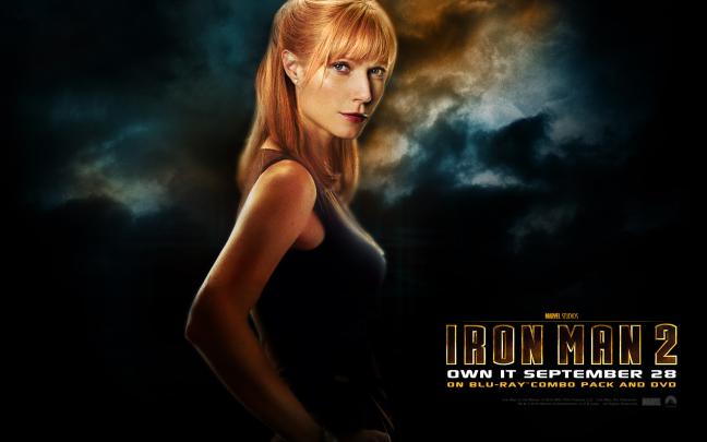 Virginia \u201cPepper\u201d Potts from Iron Man 2 Desktop Wallpaper