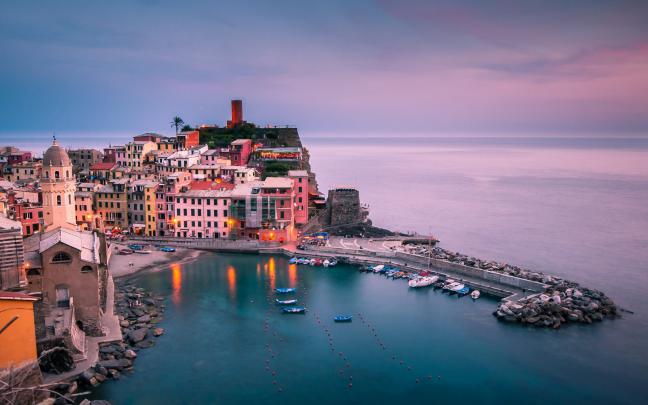 High quality picture of Italy, desktop wallpaper of Liguria, Vernazza 