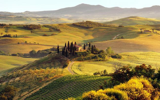 Italy, Landscape, House, Green, Nature Wallpapers HD \/ Desktop and 