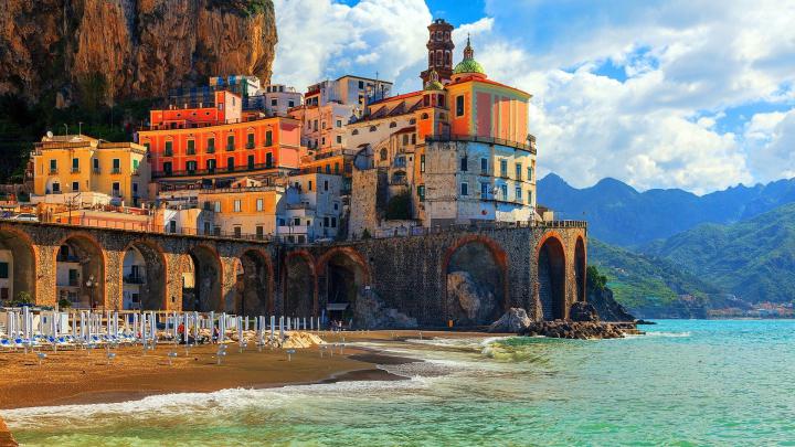 architecture, Building, House, Italy, Coast, Old building, Beach, Sand 