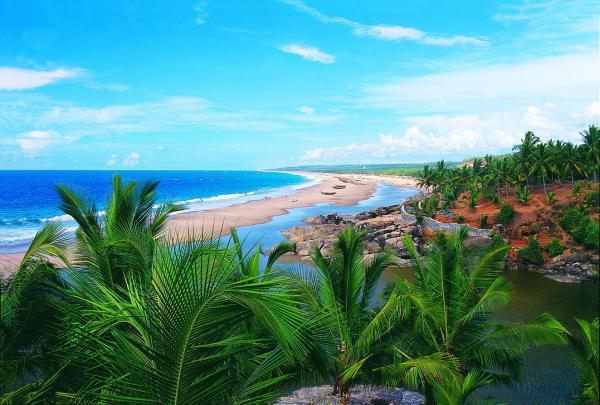 Beautiful Kerala Scenery Beach Wallpaper In Hd - South Kerala Tourist 
