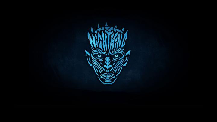 Desktop wallpaper night king, artwork, minimal, got, hd image, picture 