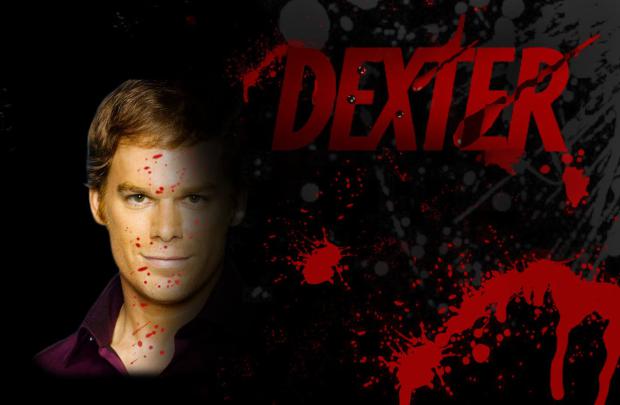 Dexter Blood Splatter Wallpaper -