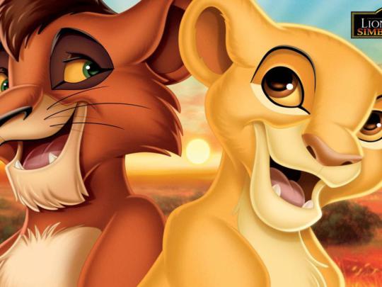 The Lion King 2 Simba\u0026#39;s Pride Kiara And Kovu Disney Wallpaper Hd 