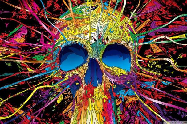 HD Skull Wallpapers \u00b7\u2460 