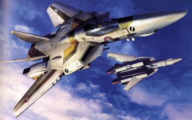 jet Fighter, Military Aircraft, Military, Airplane, Macross Wallpapers 
