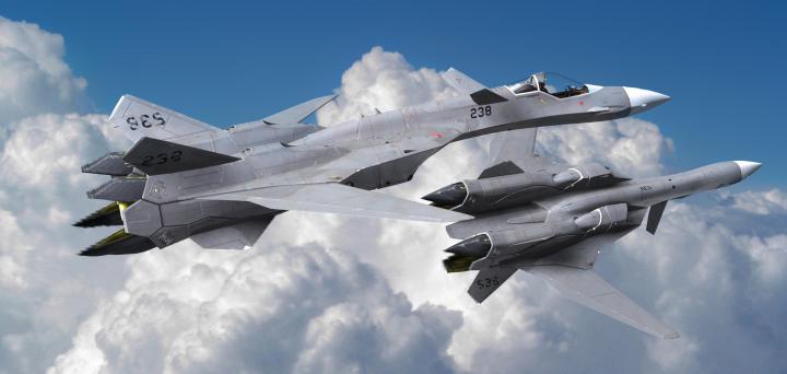 jet Fighter, Airplane, Aircraft, Military Aircraft, VF 19, Macross 
