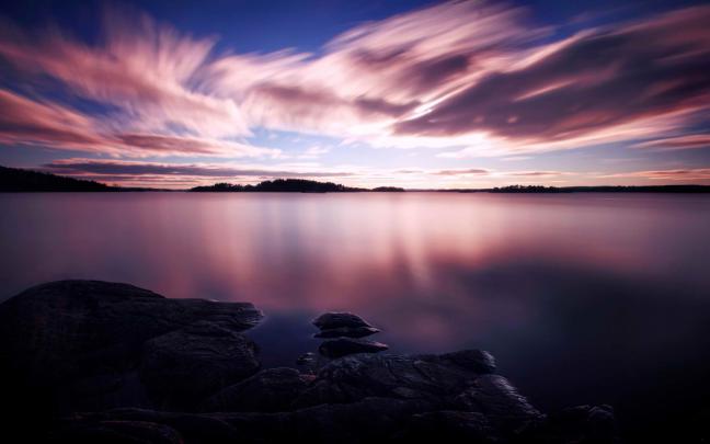 purple sunset wallpaper nature - HD Desktop Wallpapers