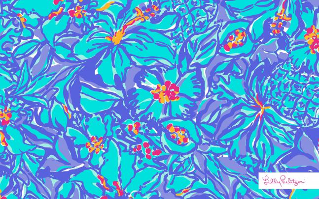 Monogram Lilly Pulitzer Desktop Wallpaper (38+ images)