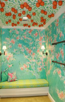 Haute Indoor Couture: Lilly Pulitzer Wallpaper