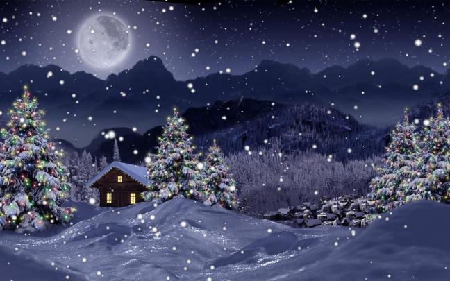 [50+] Live Falling Snow Desktop Wallpaper 