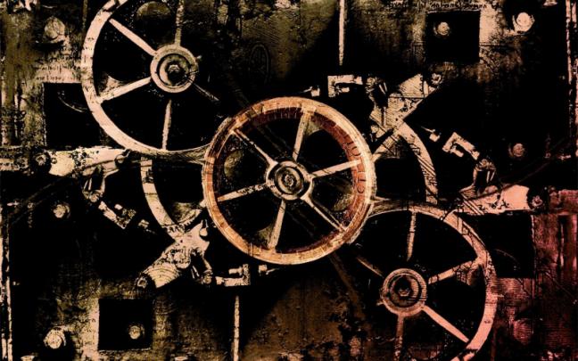 1920x1200 px abstract abstraction Engineering Gear gears Machine 