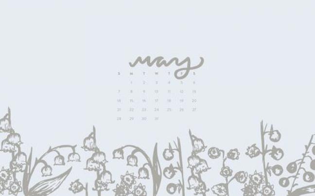 Desktop Wallpaper: May 2017 Calendar | Desktop wallpaper, May 2017 