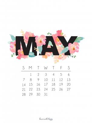 Desktop Wallpapers Calendar May 2018 \u00b7\u2460 