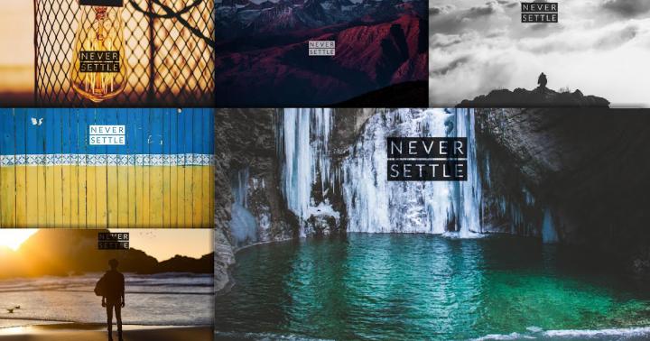 Never Settle Desktop Wallpaper Pack 3 (30 Wallpapers) [MAY,2017 