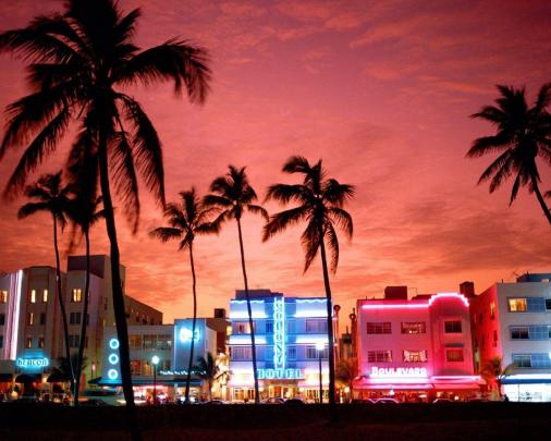 Miami Desktop Wallpaper \u00b7\u2460 