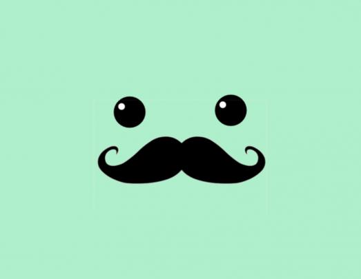 FREE: Kawaii Mustache Backgrounds - Raellarina - Philippines Best Blog 