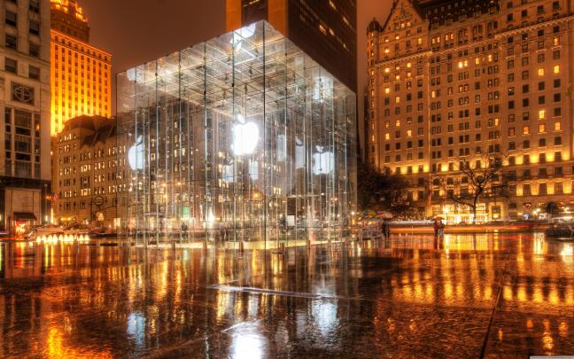 Apple Store, New York Ultra HD Desktop Background Wallpaper for : Multi 