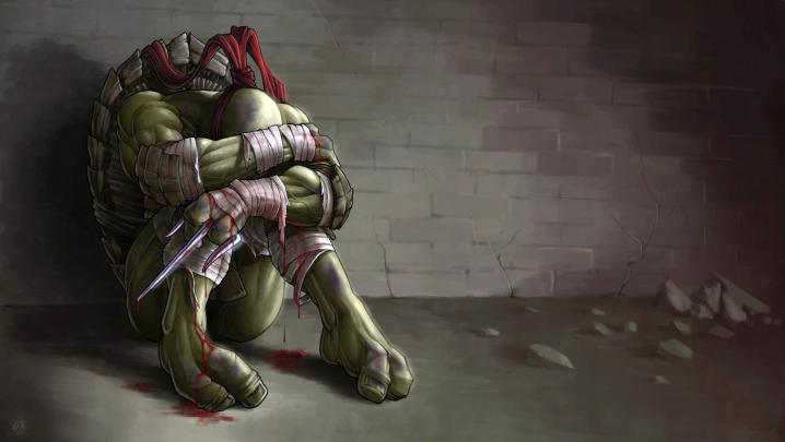 Teenage Mutant Ninja Turtles Raphael Art Wallpapers HD \/ Desktop and 