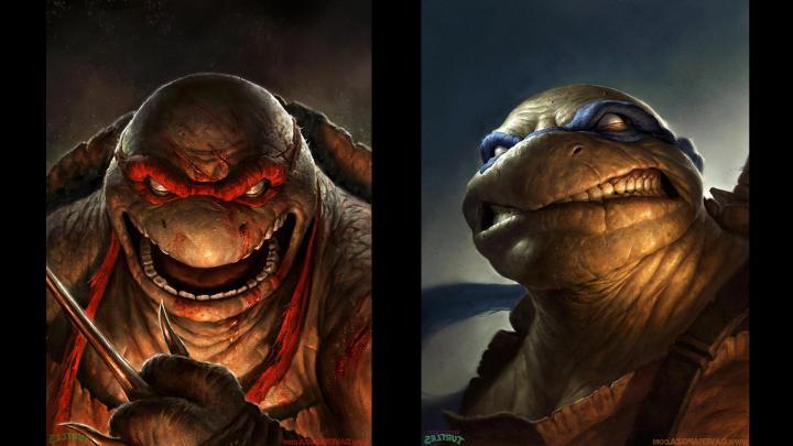 Teenage Mutant Ninja Turtles, Animated Series, TV, Realistic Wallpapers 