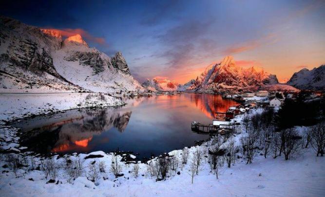 Norway, Winter, Nature, Landscape Wallpapers HD \/ Desktop and Mobile 