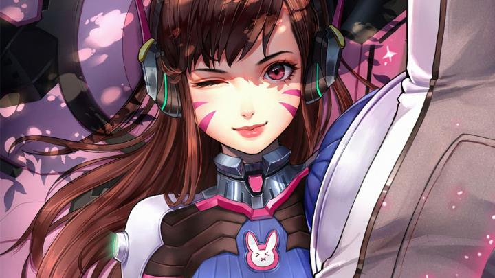 Desktop wallpaper d.va, overwatch, 2020, beautiful game character, fan 