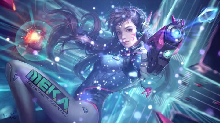 Wallpaper DVA - Overwatch - YouTube