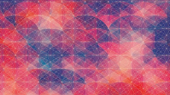 Free download Blue Geometric Wallpaper The Art Mad Wallpapers 