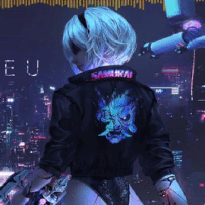 Cyberpunk 2077 Gif Wallpaper 1920X1080 - Hd Cyberpunk Cyberpunk Gif 