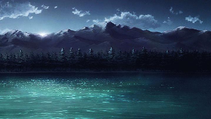 Scenery Anime Gif Wallpaper 1920x1080 - Anime Wallpaper HD