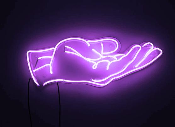 Aesthetic Neon Blue Gif - Largest Wallpaper Portal