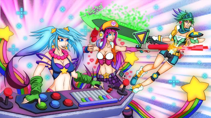 Arcade Mf Wallpaper - wallpaper game over